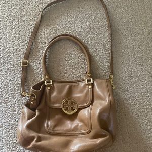 Tory Burch brown leather purse